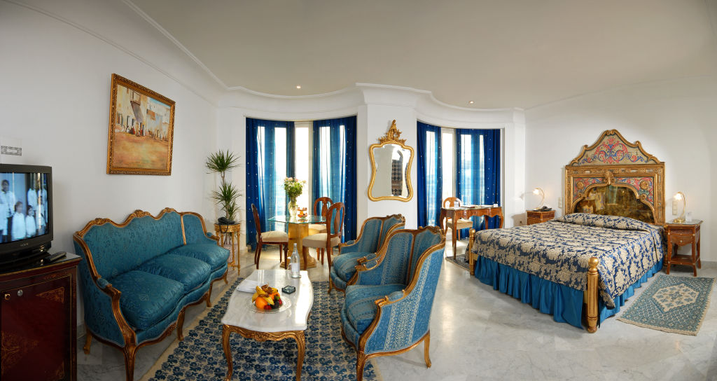 Hotel La Maison Blanche Tunis Exterior photo A suite at the hotel